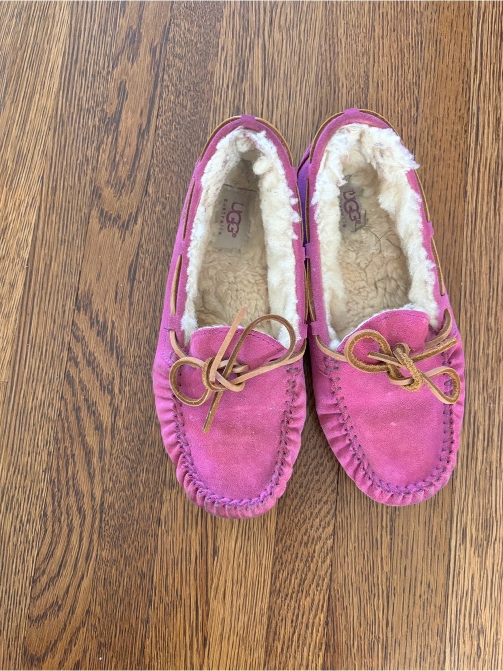 UGG purple slippers